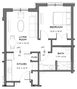 Floorplan sketch